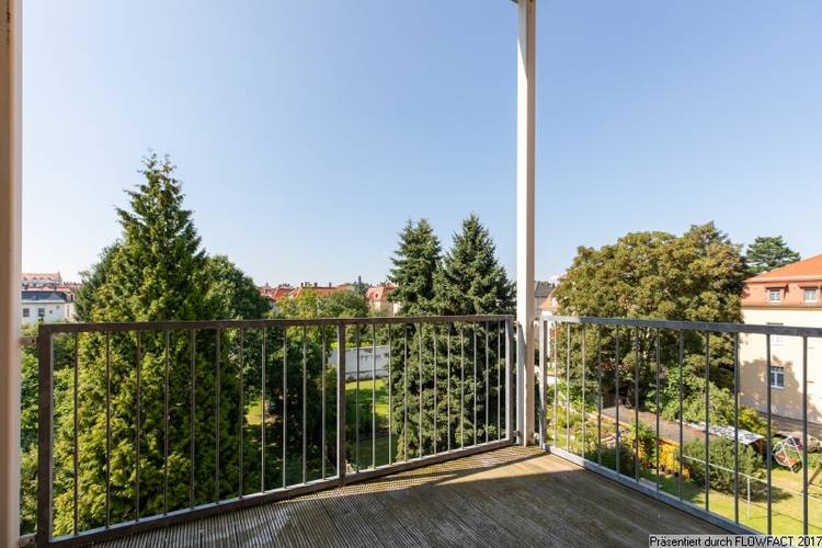 Blick in das Villenviertel