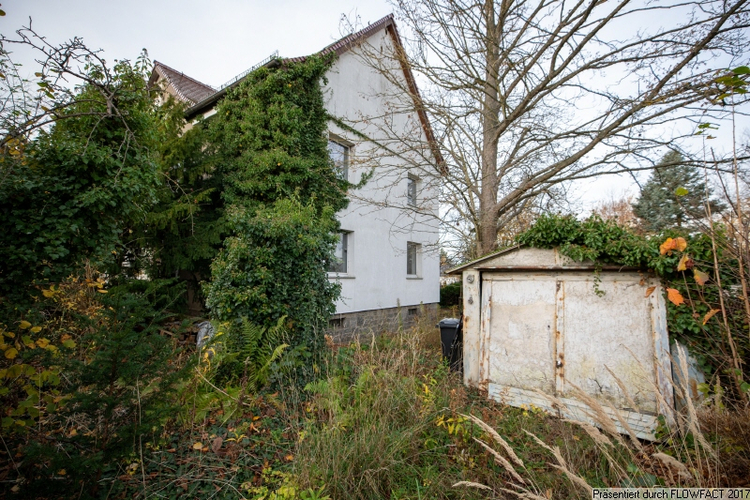 Blick straßenseitig