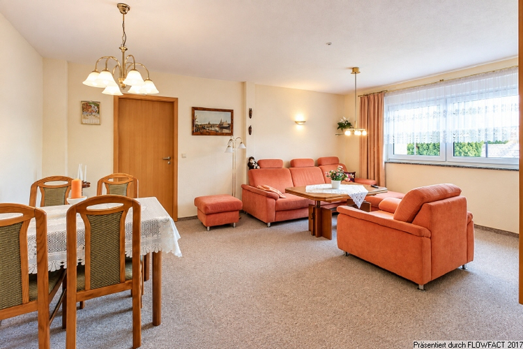 Wohnzimmer Einliegerwohnung Obergeschoß Hinterhaus