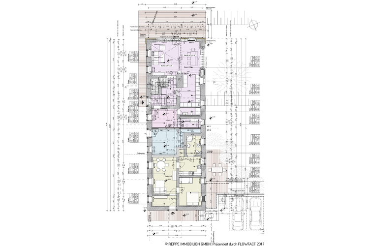 Erdgeschoß Planung