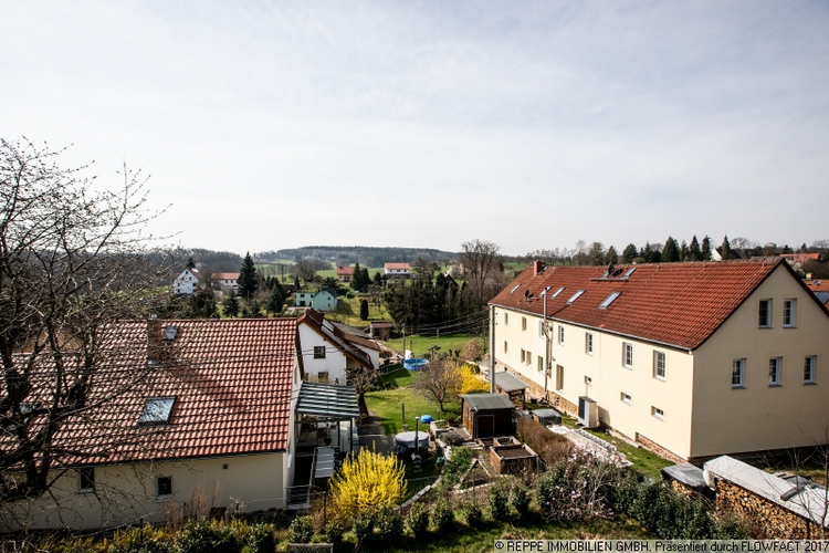 Blick aus dem Dachfenster nach Süden