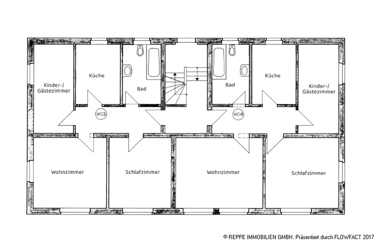 Grundriss Obergeschoss