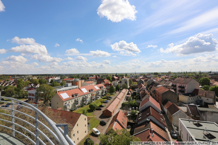 Ausblick vom Balkon
