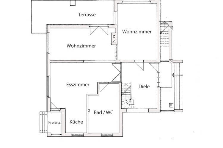 Grundriss Erdgeschoss
