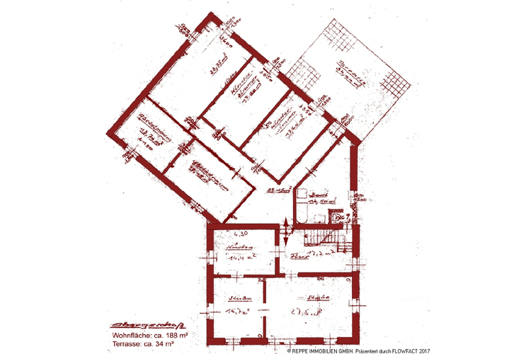 Obergeschoß Wohnung