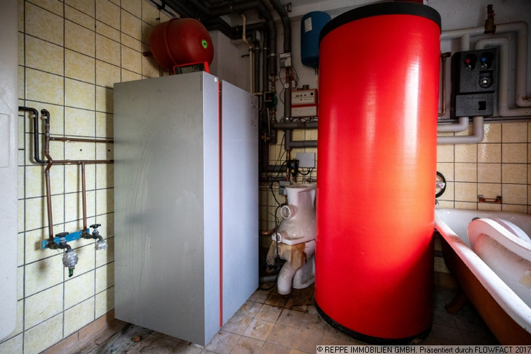 Zentralheizung mit Pufferspeicher