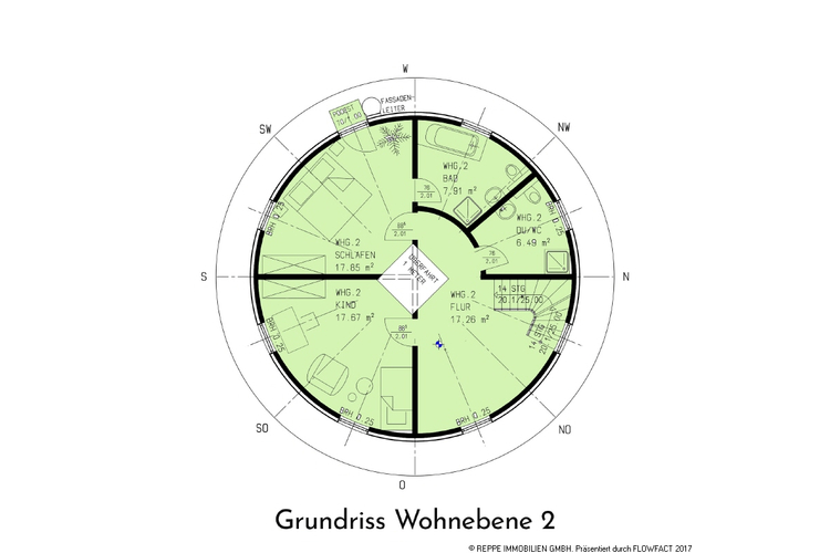 Ebene 1 Hauptwohnung