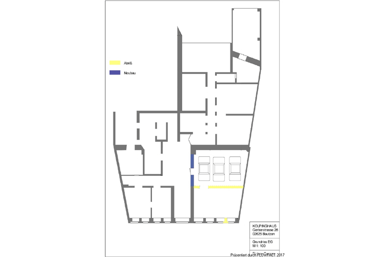 Erdgeschoß Einbau Garage