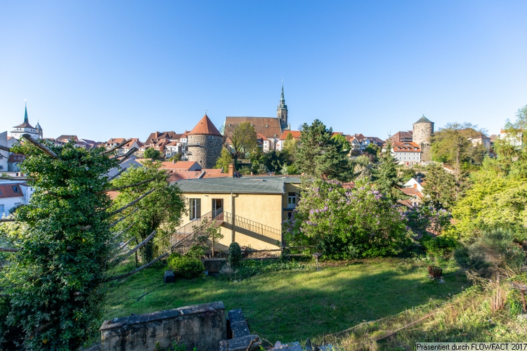 Blick aus dem Garten