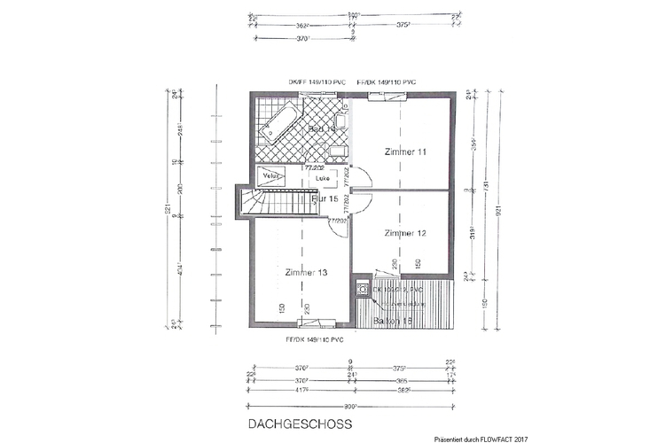 Grundriss Dachgeschoss