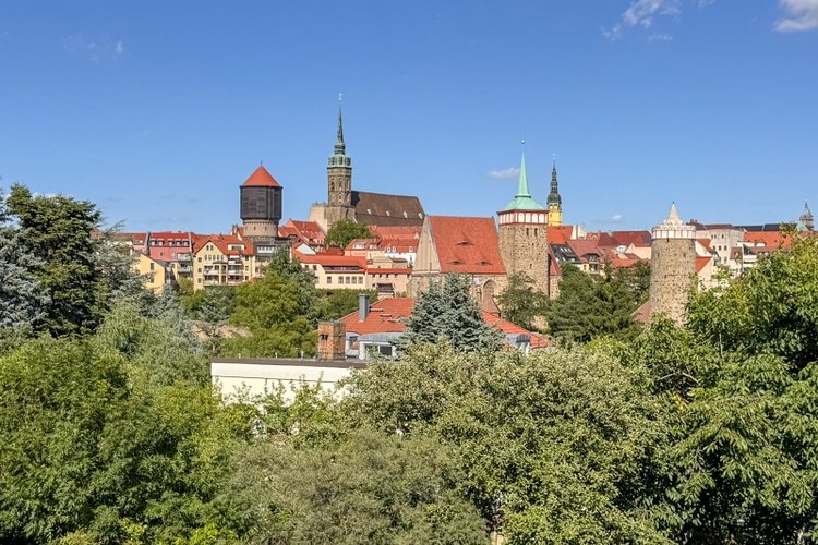Blick vom Balkon Obergeschoß