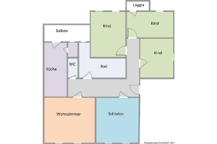 Grundriss Etage