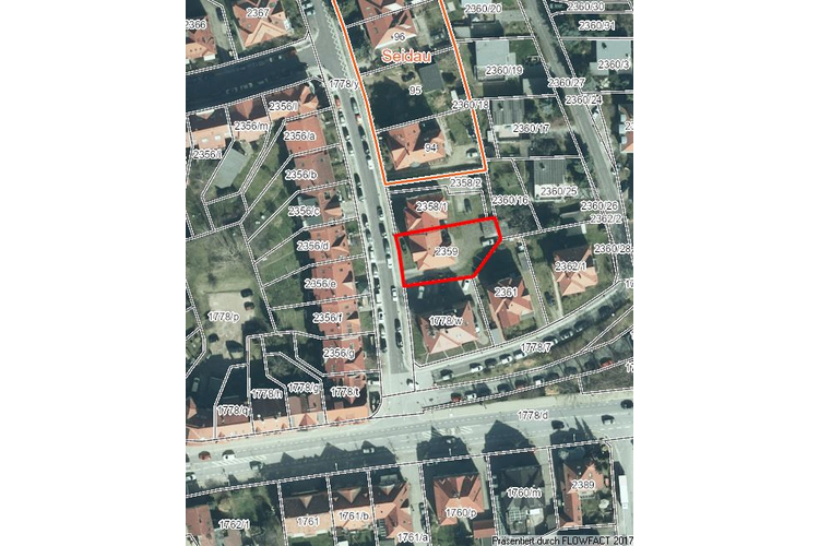 Luftaufnahme Geoportal